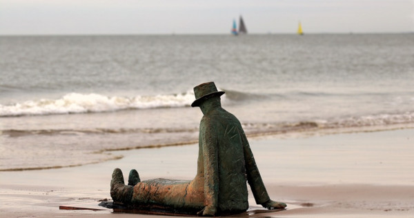 knokke beeld strand