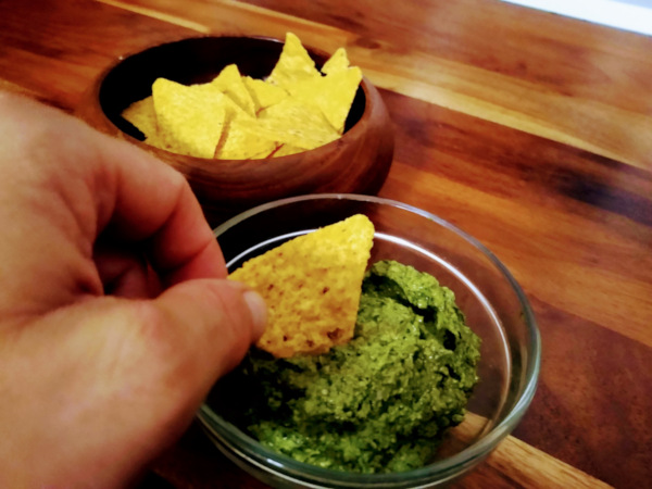 chips spinaziepesto